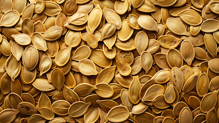 Lots of pumpkin seed background of pumpkin seeds
