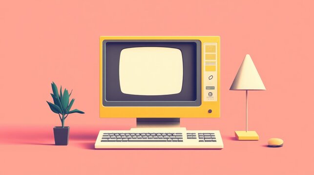 Computer With Website For Retouching And Repairing Vintage Photos Using Generative Ai