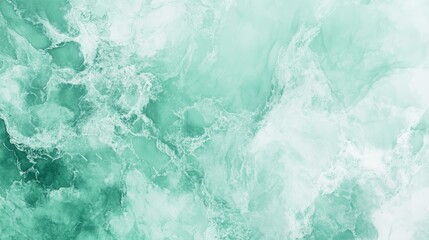 Mint Green And White Grunge Texture Abstract Background Fresh Spring Summer Marble Wallpaper