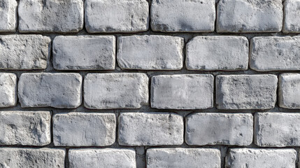 Obraz premium The Gray Brick Wall