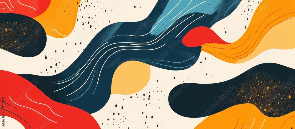 Aufkleber abstract background ideal for web design or textile patterns