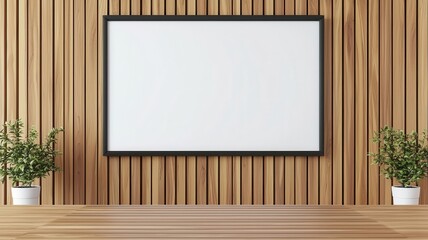 Business conference room, with projector and screen, 3D illustration, copy space for text,