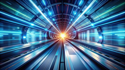 Futuristic speed tunnel warp with abstract space travel concept, futuristic,speed, tunnel, warp, abstract