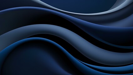 abstract blue waves background