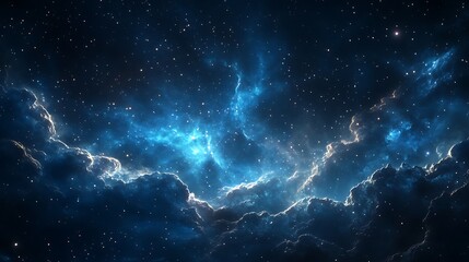 Obraz premium Space Galaxy Night Sky With Cosmic Clouds ,Universe science astronomy. Illustration Background