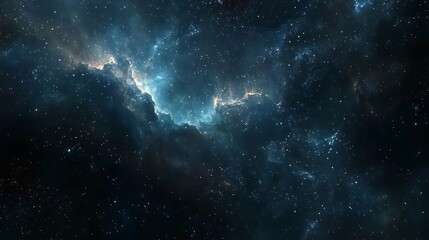 Obraz premium Space Galaxy Night Sky With Cosmic Clouds ,Universe science astronomy. Illustration Background