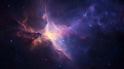 Obraz premium Space Galaxy Night Sky With Cosmic Clouds ,Universe science astronomy. Illustration Background