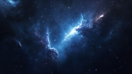 Fototapeta premium Space Galaxy Night Sky With Cosmic Clouds ,Universe science astronomy. Illustration Background