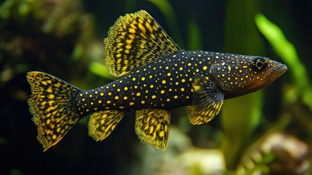 Bristlenose Pleco: A Bristlenose Pleco with distinctive bristles on its nose