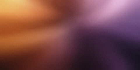 Obraz premium Gradient background with dark bronze and rich eggplant tones, with soft radial gradients and a subtle blur effect, noise texture effect