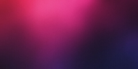Obraz premium Gradient background with dark ruby and deep midnight purple tones, noise texture effect