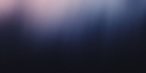 Obraz premium Gradient background with deep onyx and muted navy tones, noise texture effect