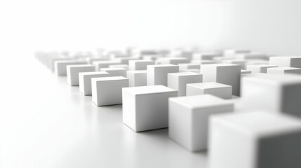 3D Plain Backdrop with Clean Light Gray Background Featuring Rising Integrity Rating Symbols for Election Security Improvement Messaging