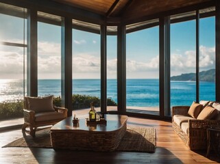 Fototapeta premium luxury hotel room