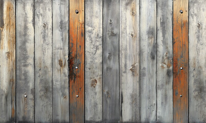 White wooden wall