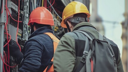 Construction Workers on the Job