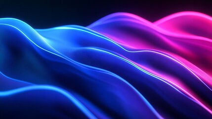 Obraz premium Radiating Neon Light Burst, futuristic flashes, Motion lights, Colorful Streaks on Dark Background