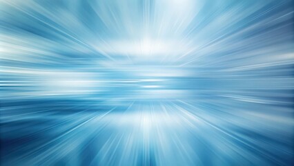 Obraz premium Blurred pale blue abstract background with motion effect, abstract, motion, blurred, blue, background, texture, design, wallpaper