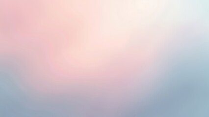 Obraz premium A soft pastel gradient background blending gentle pink and blue hues. The smooth transition creates a calming and serene atmosphere.