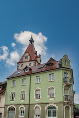 Fototapeta premium Gengenbach is a small town with about 11,000 inhabitants. It is located in southern Germany, on the edge of the Black Forest, in the district of Ortenau.