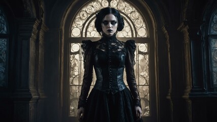 in a hauntingly beautiful scene a glamgoth ti image