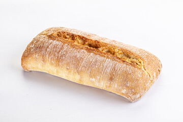 Italian ciabatta bread fresh and crust