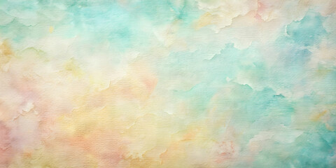Textured paper with subtle brush strokes and light pastel tones