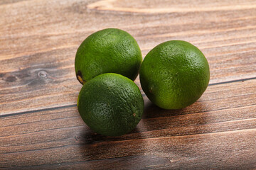 Green sour tropical Lime fruit