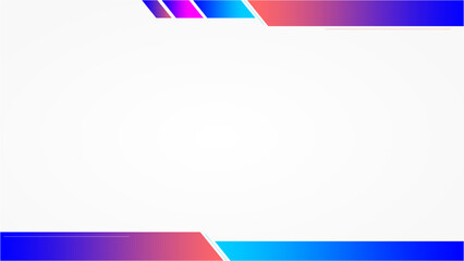 Wave Color Gradation Background Template