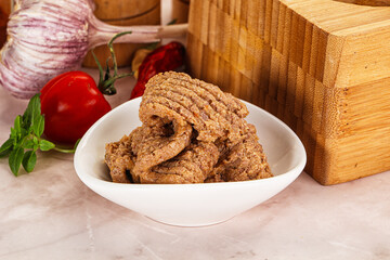 Liver Pate spread in the bowl