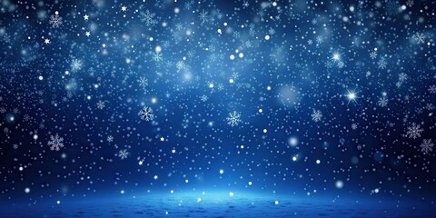 Navy blue night background with falling snow, navy blue, night, background, falling, snow, winter, seasonal, cold, weather