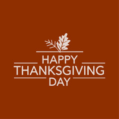  Charming Thanksgiving Day Card with Elegant Script and Autumn Background, Elegant Thanksgiving Day Card with Floral Background