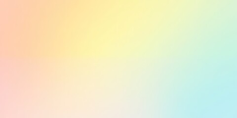 Color gradient background, abstract  pastel rainbow. Light blue, pink and yellow color banner gradation texture, vector pink noise texture blur abstract background