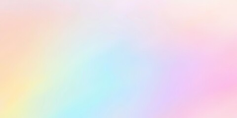 Obraz premium Color gradient background, abstract pastel rainbow. Light blue, pink and yellow color banner gradation texture, vector pink noise texture blur abstract background