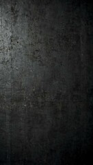 Dark grey textured grunge wall with concrete elements.