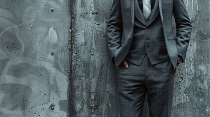 The Stylish Businessman in Gray
