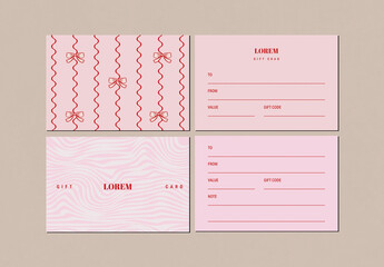 Business Gift Card Template Collection