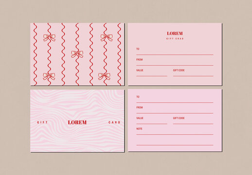 Business Gift Card Template Collection
