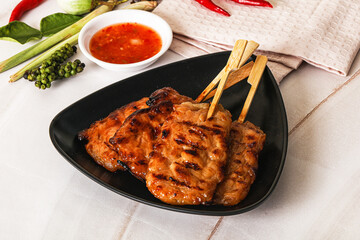 Thai Street foof pork satay
