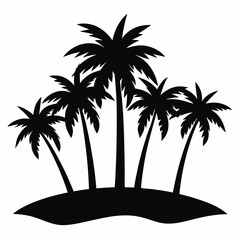 palm tree silhouette