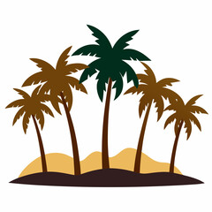 palm tree silhouette