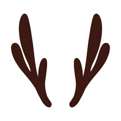 Antlers Deer Animal Vector Illustration Horn Bone Wild
