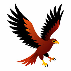 eagle in flight