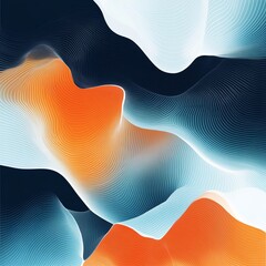 Abstract design featuring fluid shapes and vibrant colors, perfect for backgrounds or artistic projects.