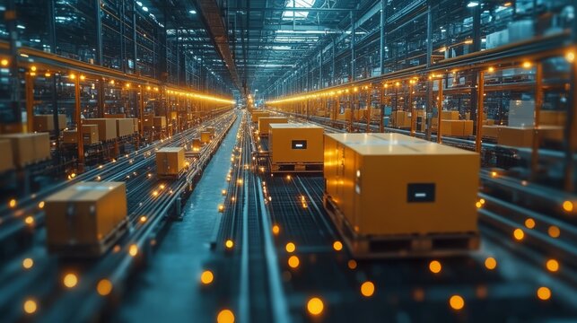 Integration of robotic process automation in modern warehouse logistics and distribution systems