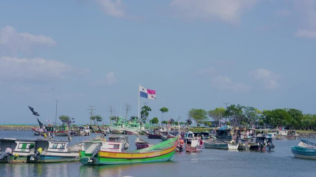Barcos pesqueros en Panam&aacute;