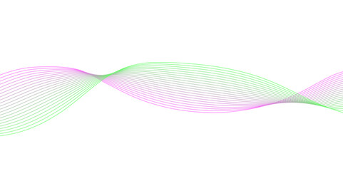 Abstract vector background with colorful wavy lines.. white color frame template on a background.