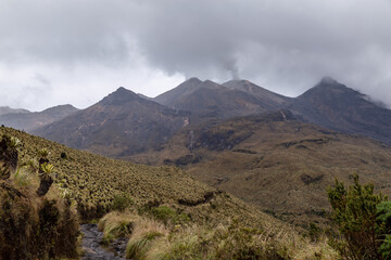 Fototapeta premium Cumbal volcano in Colombia