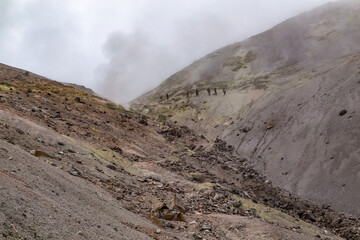 Cumbal volcano in Colombia