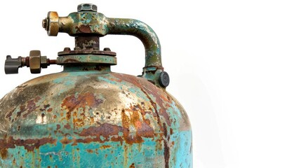 Fototapeta premium Close Up Of Rusty Tank